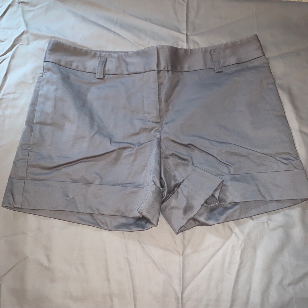 Grey Dress Shorts